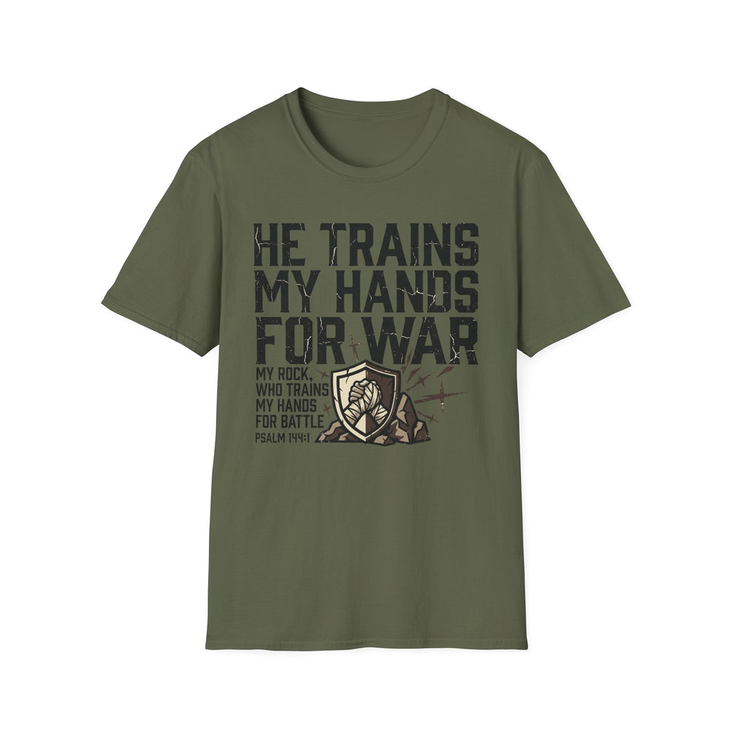 He Trains My Hands T-Shirt
