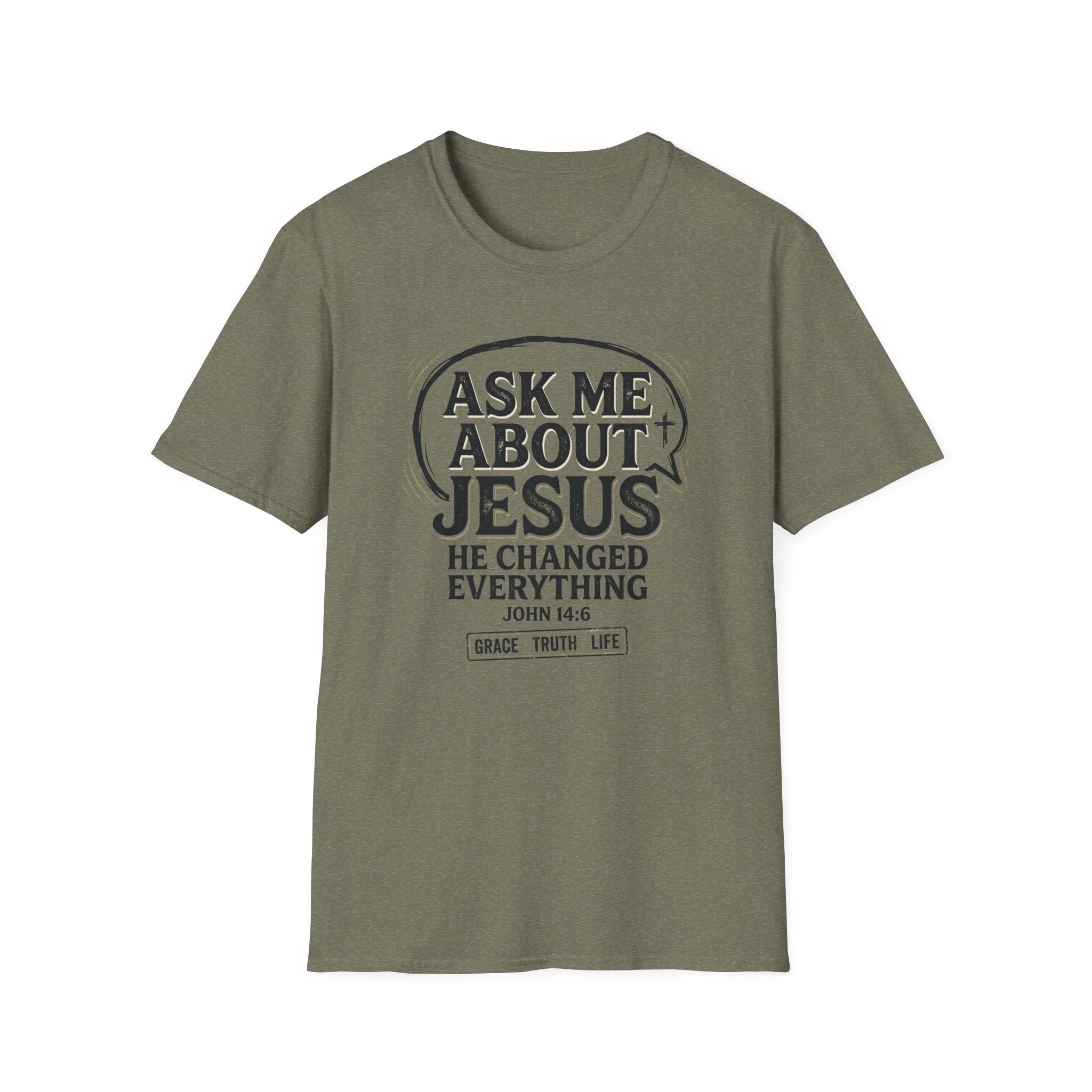 Ask Me About Jesus T-Shirt