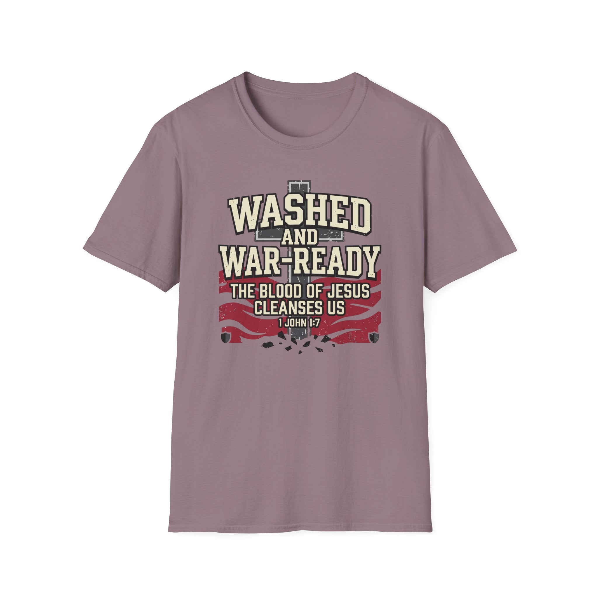 The Blood Of Jesus Cleanses Us T-Shirt