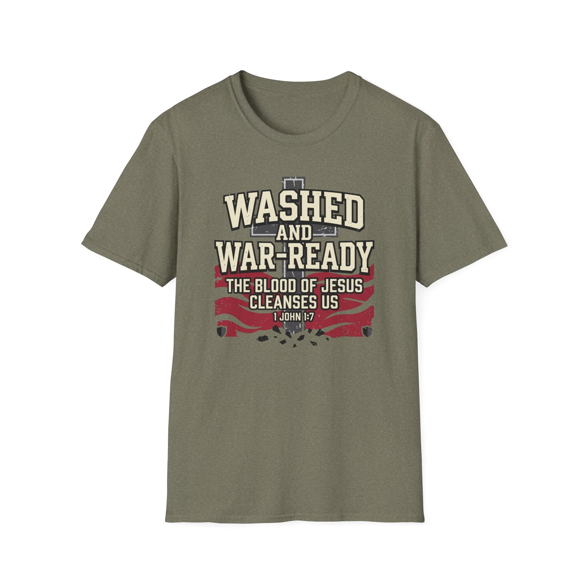 The Blood Of Jesus Cleanses Us T-Shirt