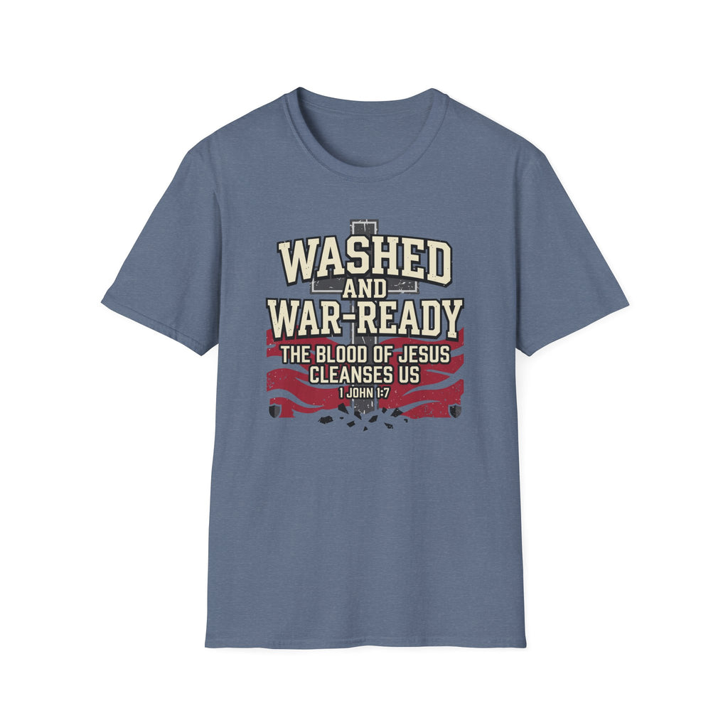 The Blood Of Jesus Cleanses Us T-Shirt