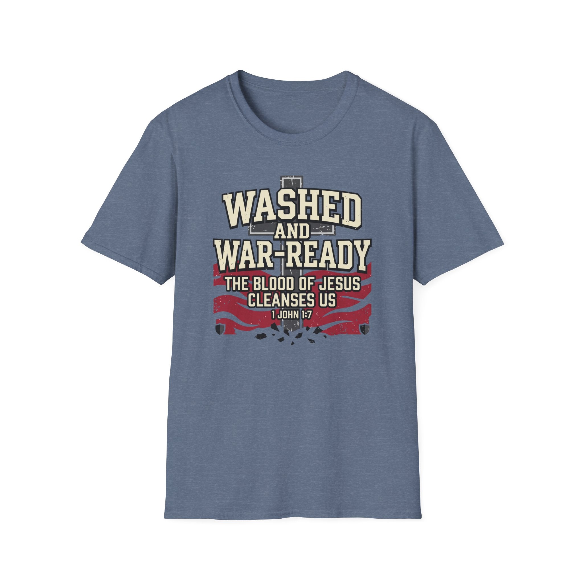 The Blood Of Jesus Cleanses Us T-Shirt