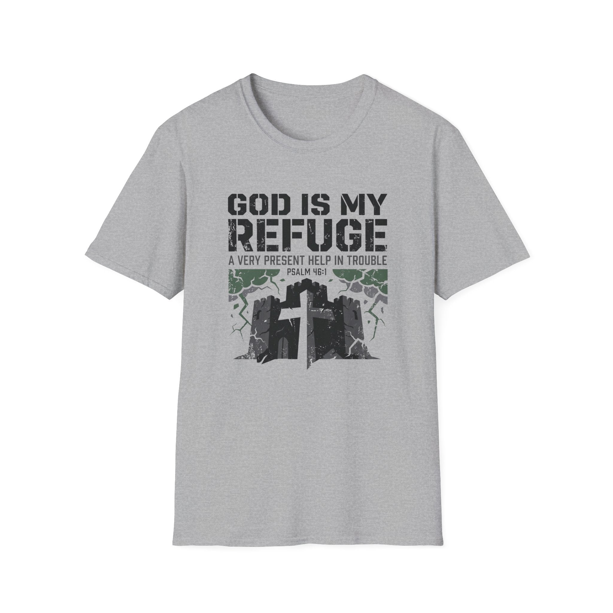God Is My Refuge T-Shirt