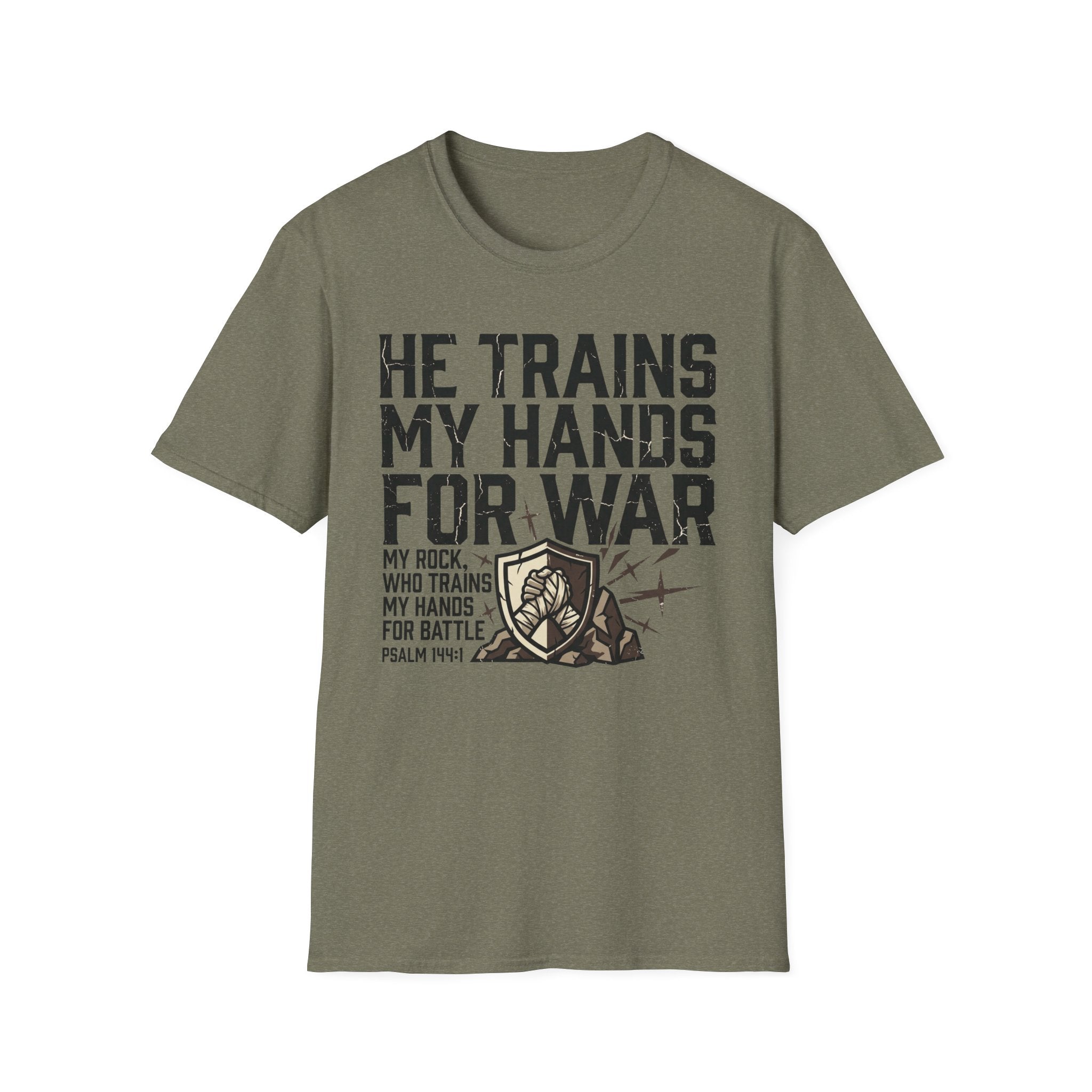 He Trains My Hands T-Shirt