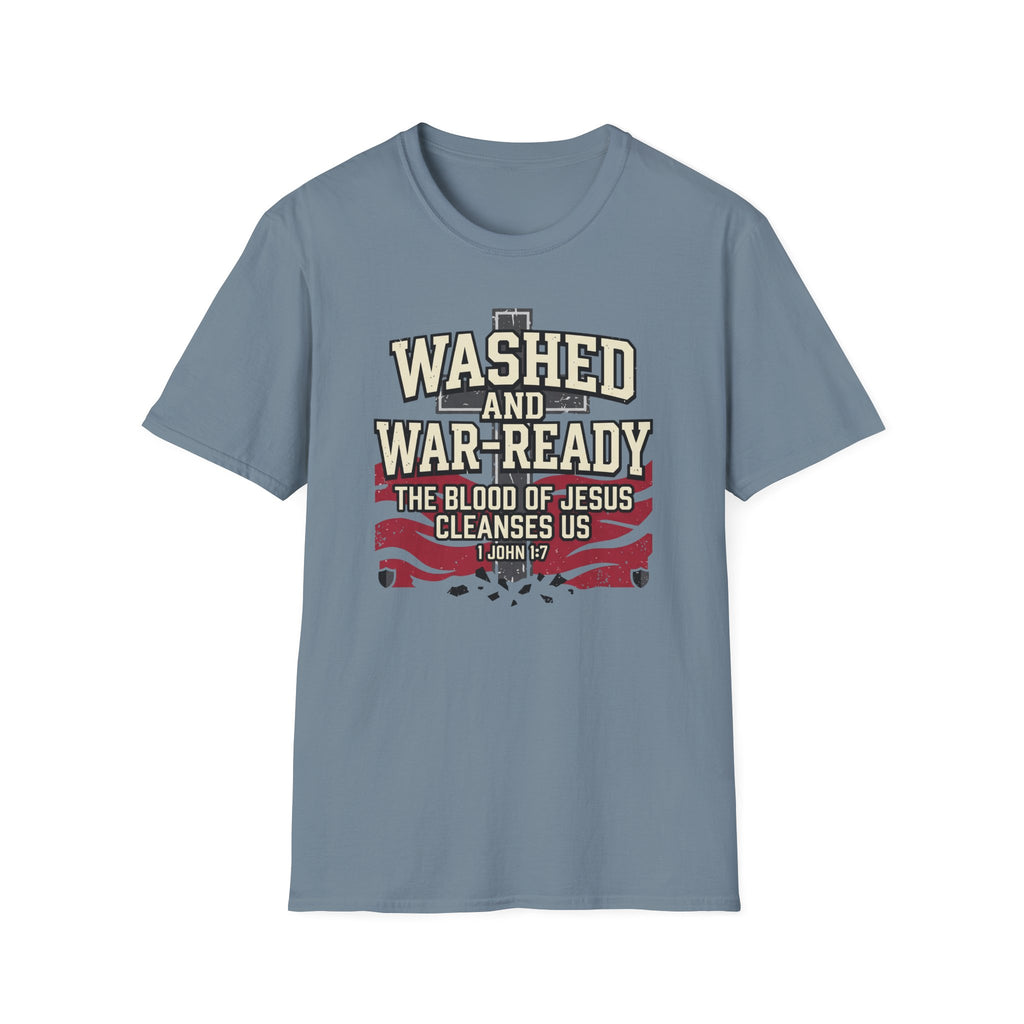 The Blood Of Jesus Cleanses Us T-Shirt