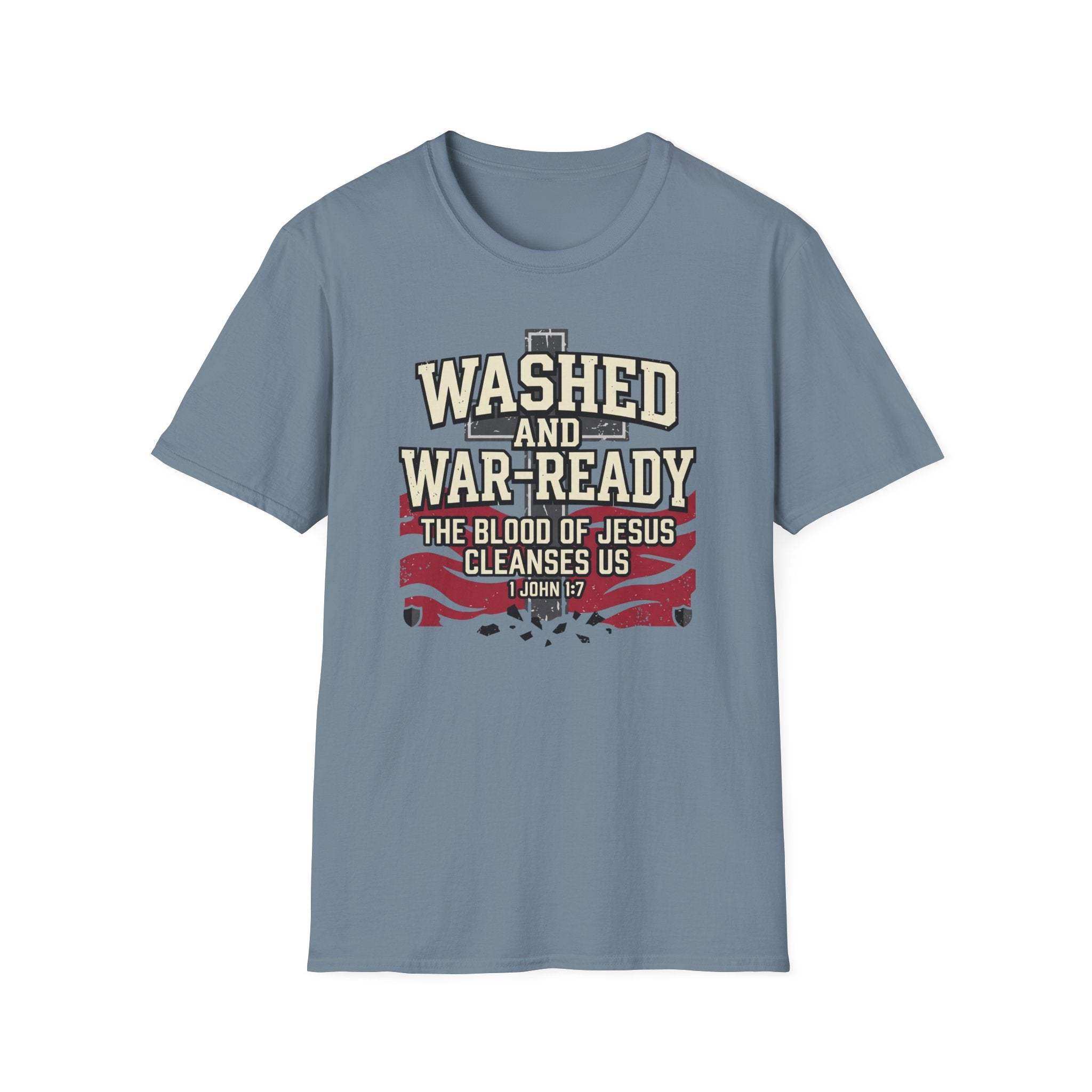 The Blood Of Jesus Cleanses Us T-Shirt