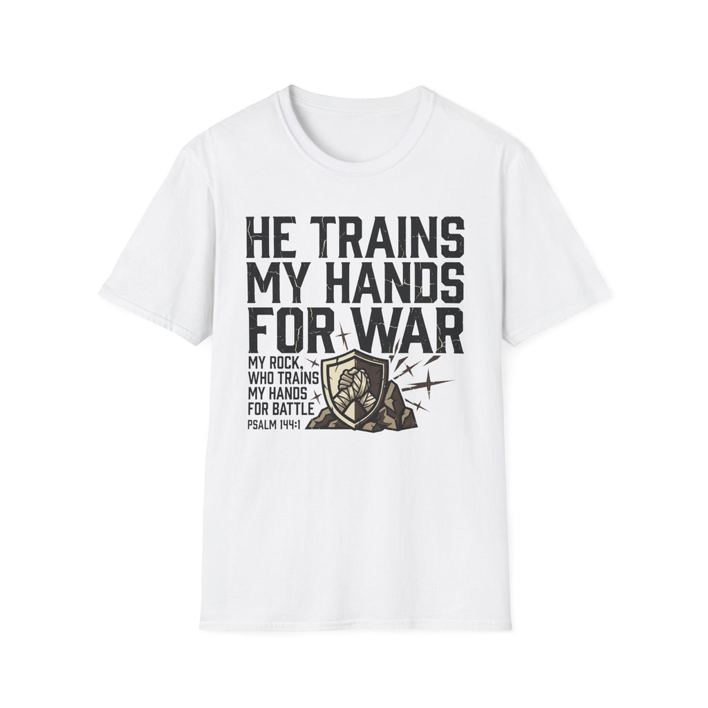 He Trains My Hands T-Shirt