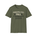 Principalities Fall At The Name Of Jesus T-Shirt