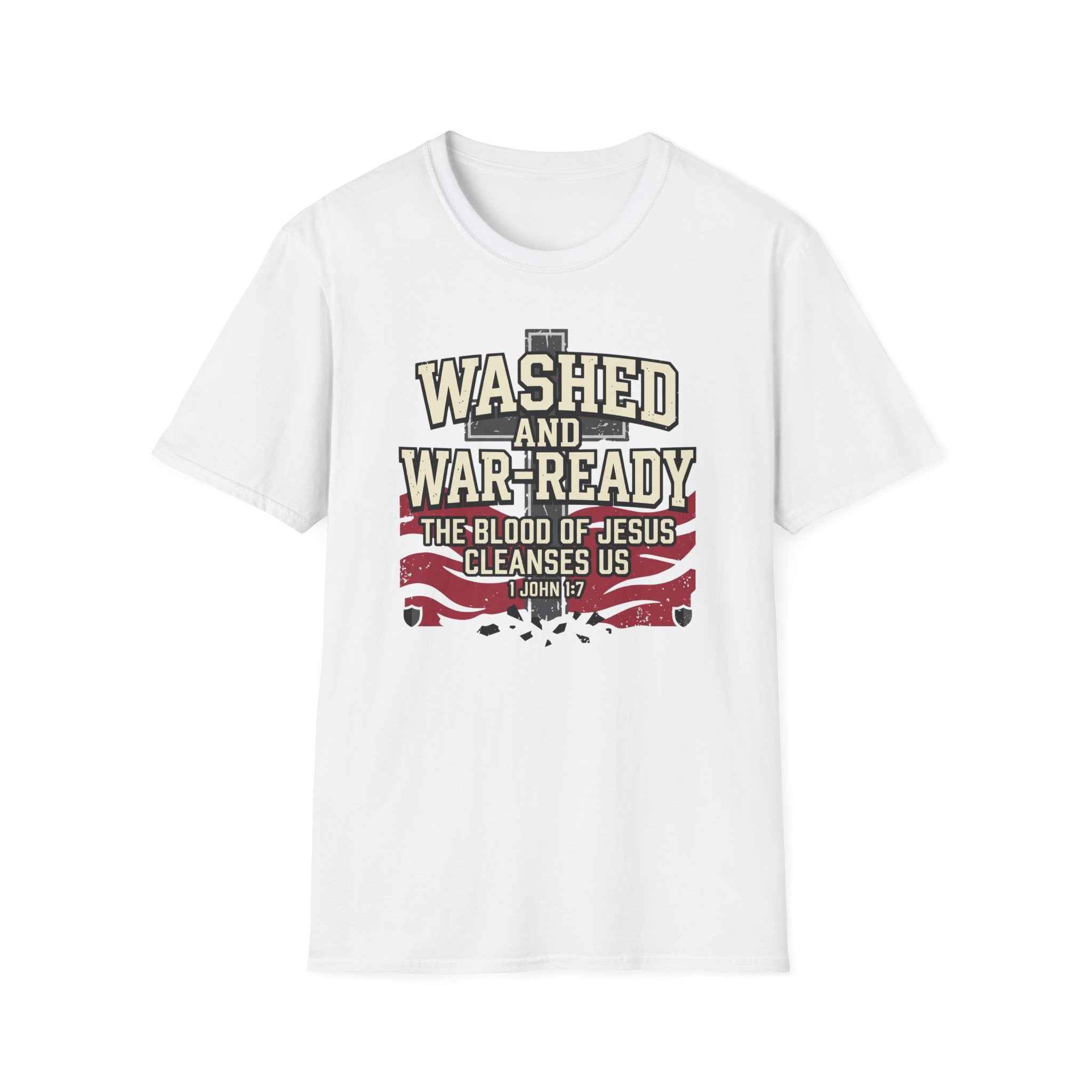 The Blood Of Jesus Cleanses Us T-Shirt