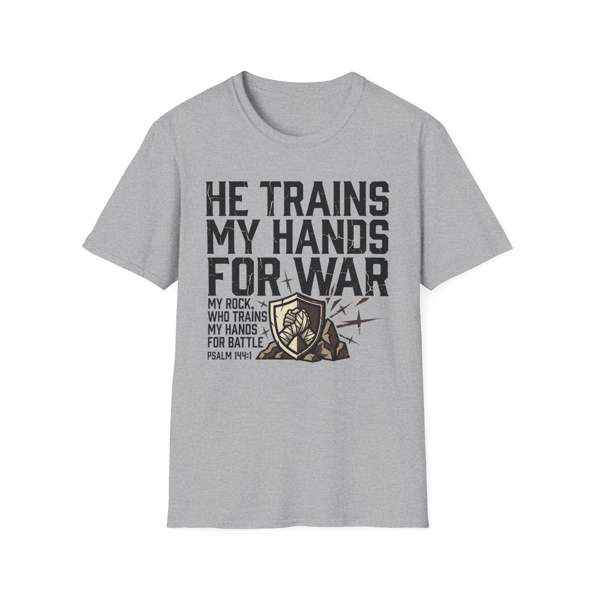 He Trains My Hands T-Shirt