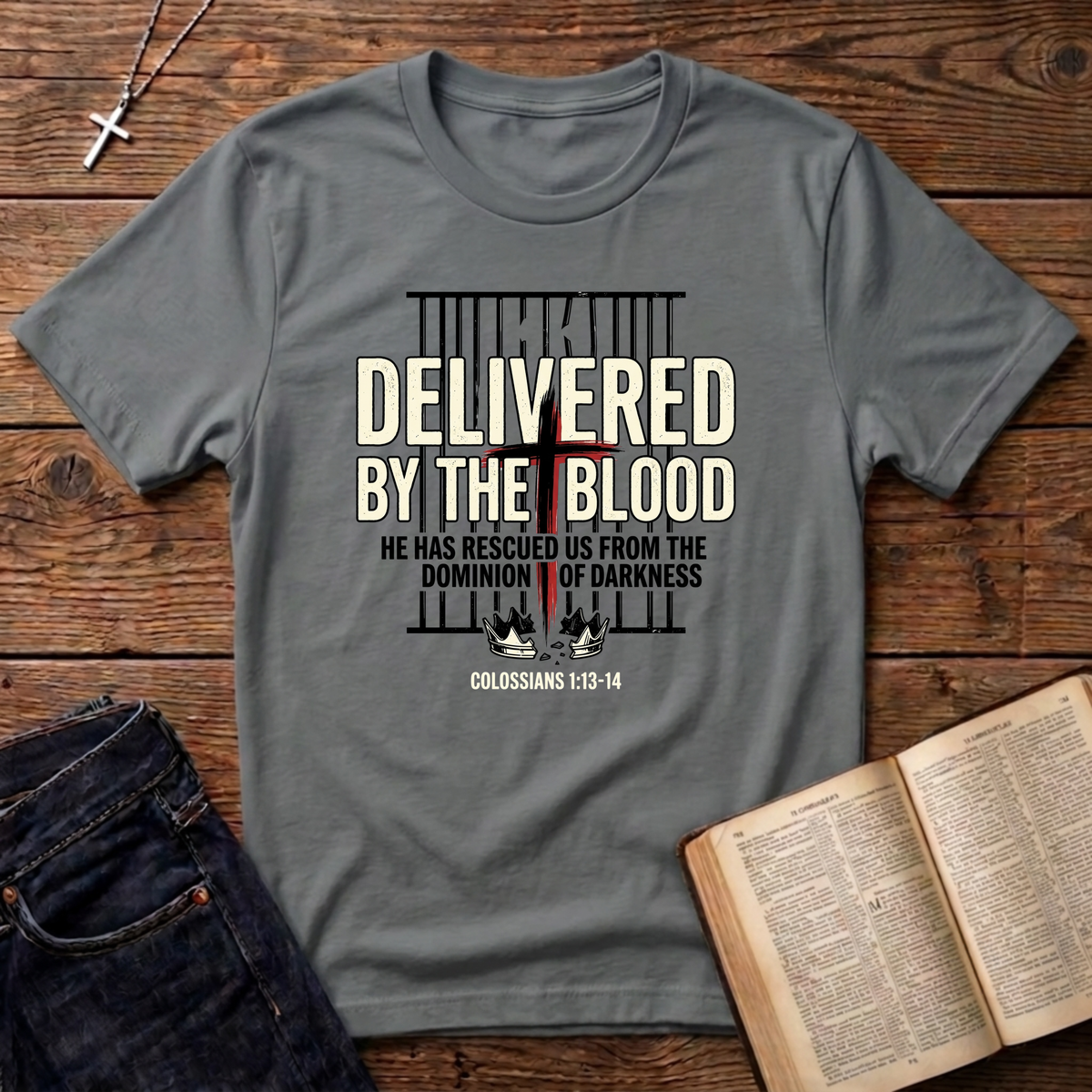 Delivered By The Blood T-Shirt