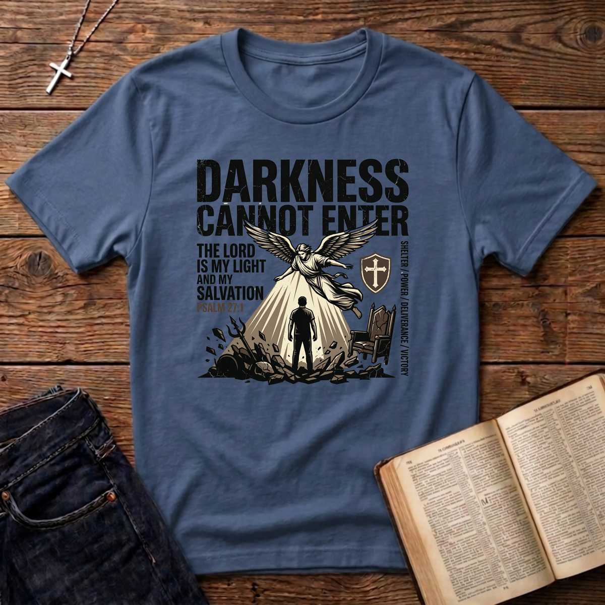 Darkness Cannot Enter T-Shirt