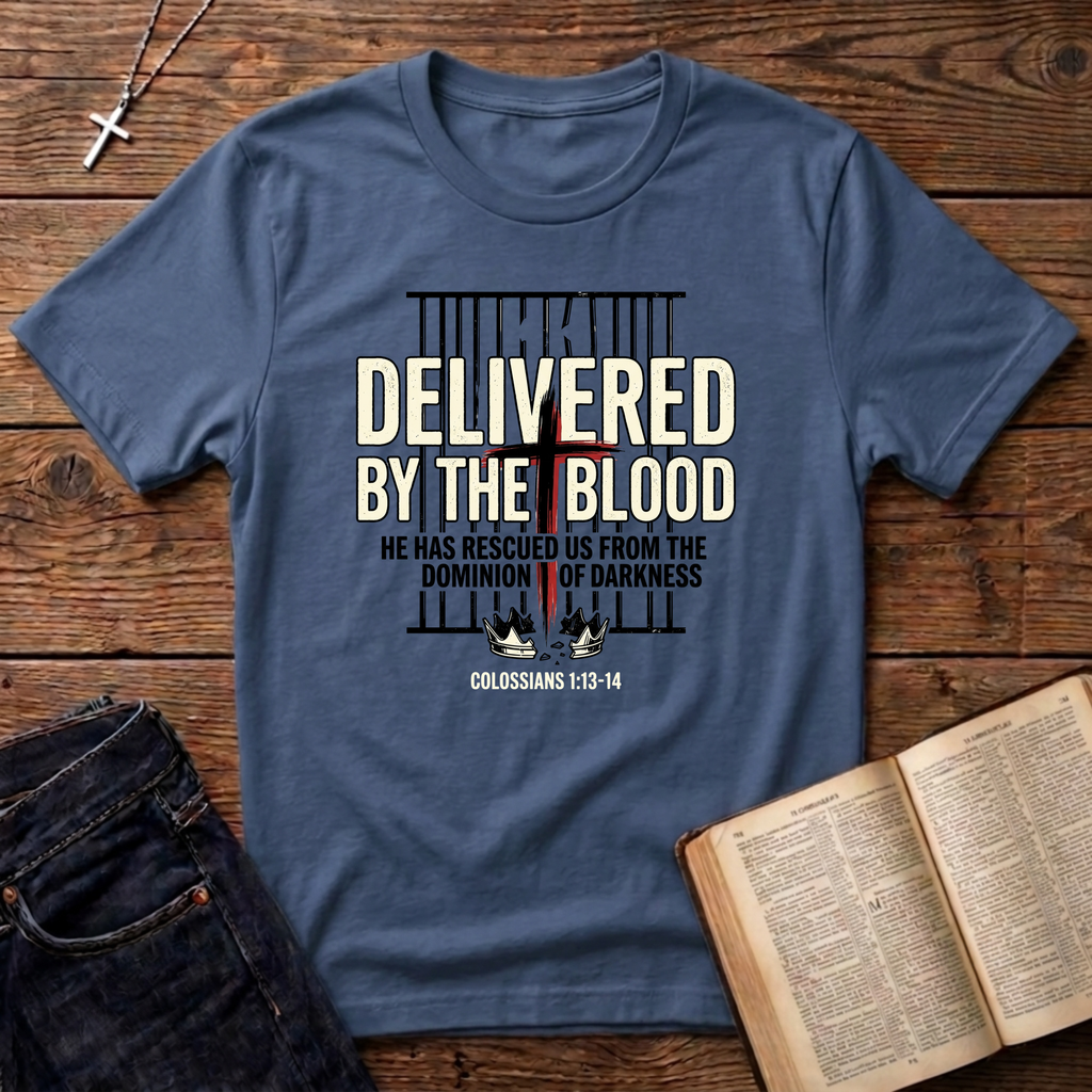 Delivered By The Blood T-Shirt