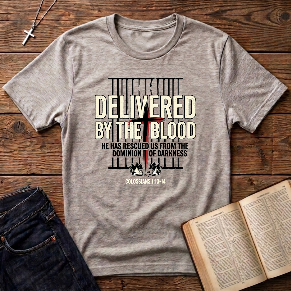 Delivered By The Blood T-Shirt
