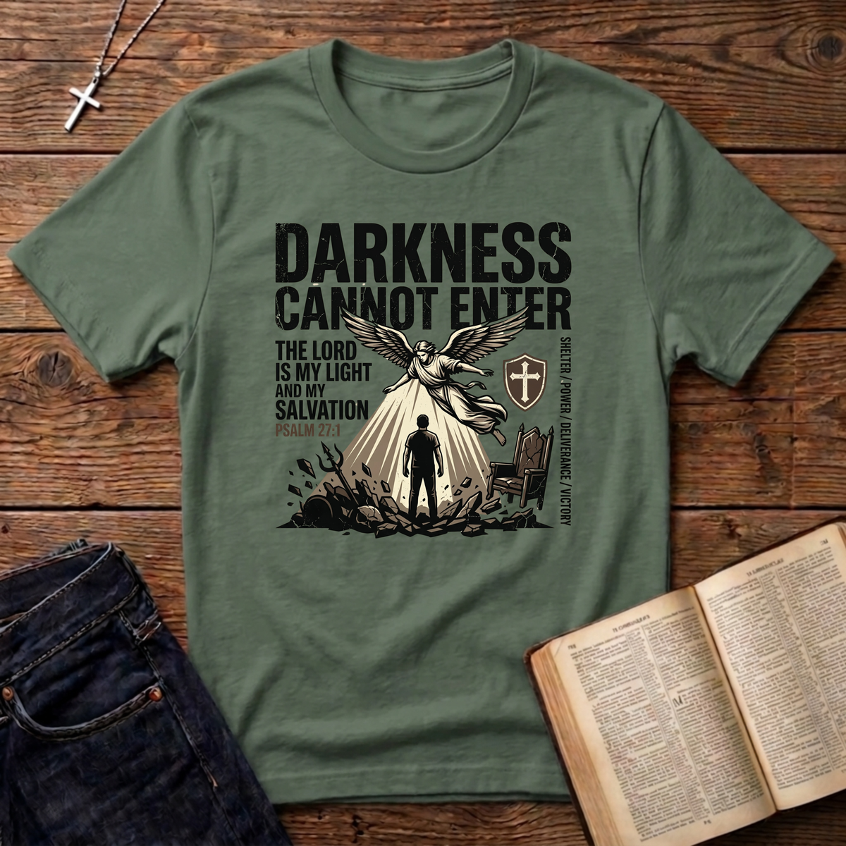 Darkness Cannot Enter T-Shirt