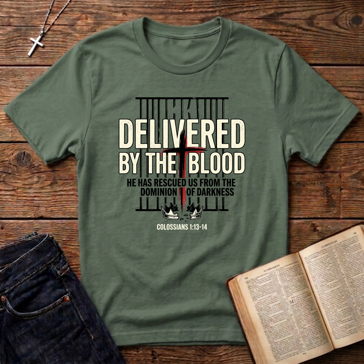 Delivered By The Blood T-Shirt