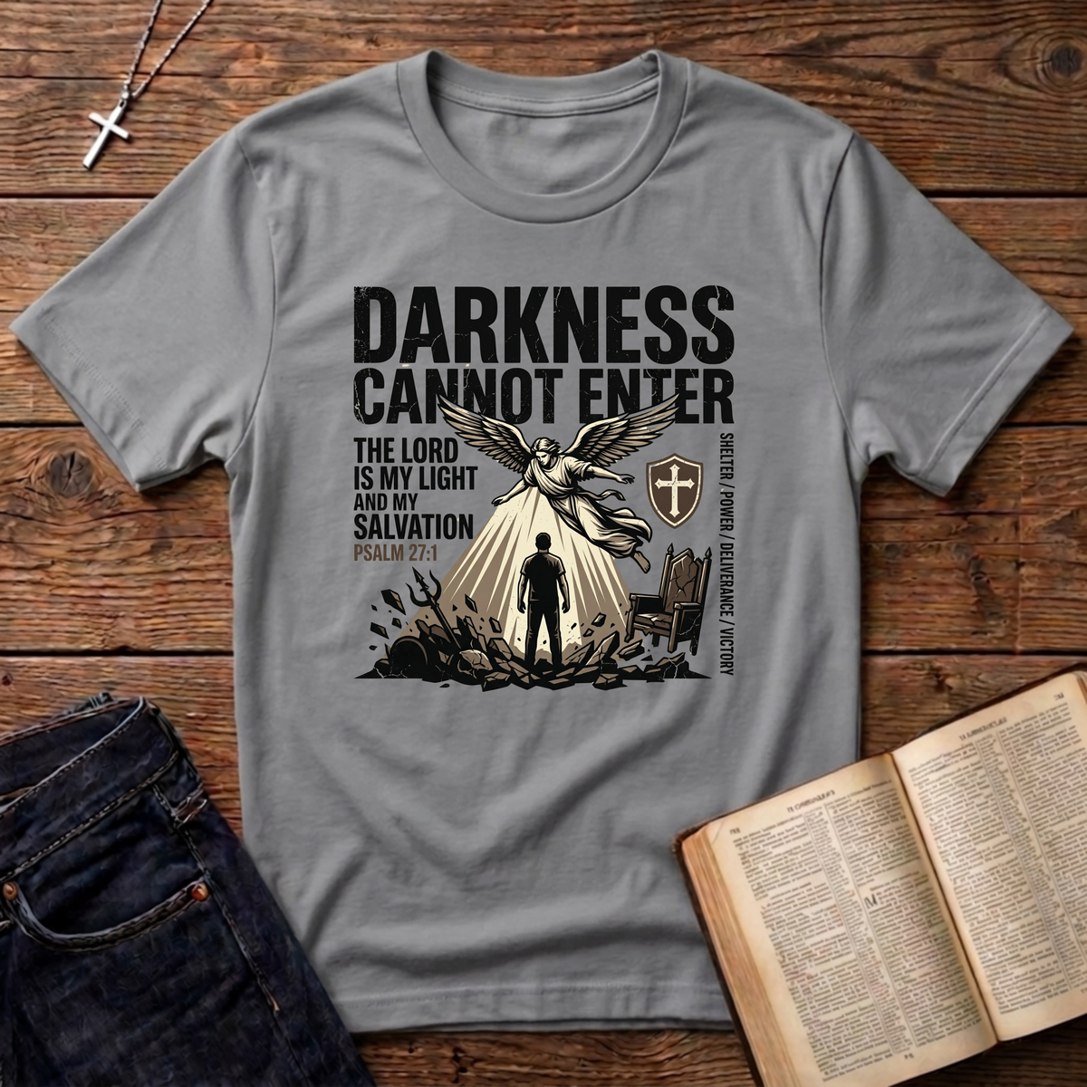 Darkness Cannot Enter T-Shirt