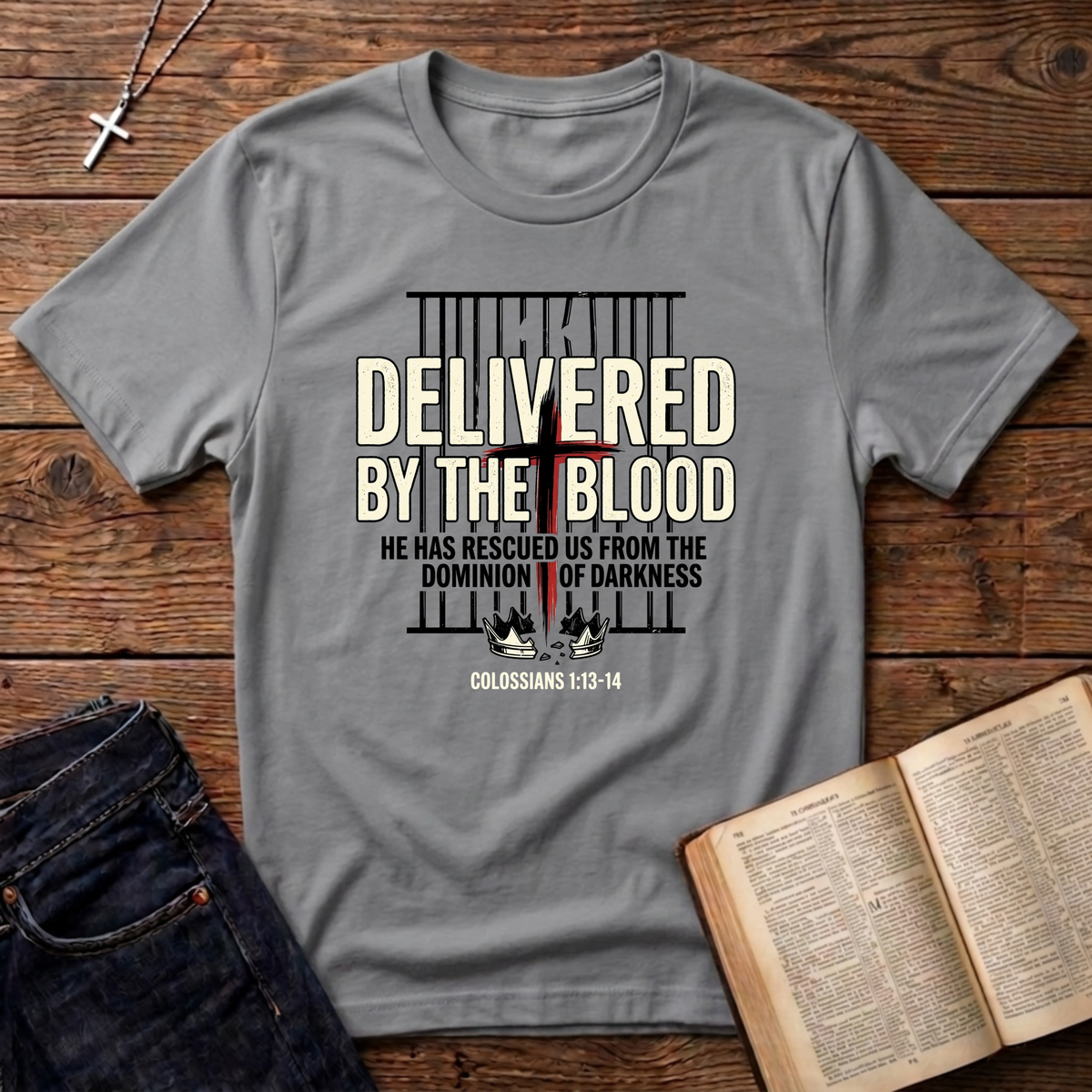 Delivered By The Blood T-Shirt