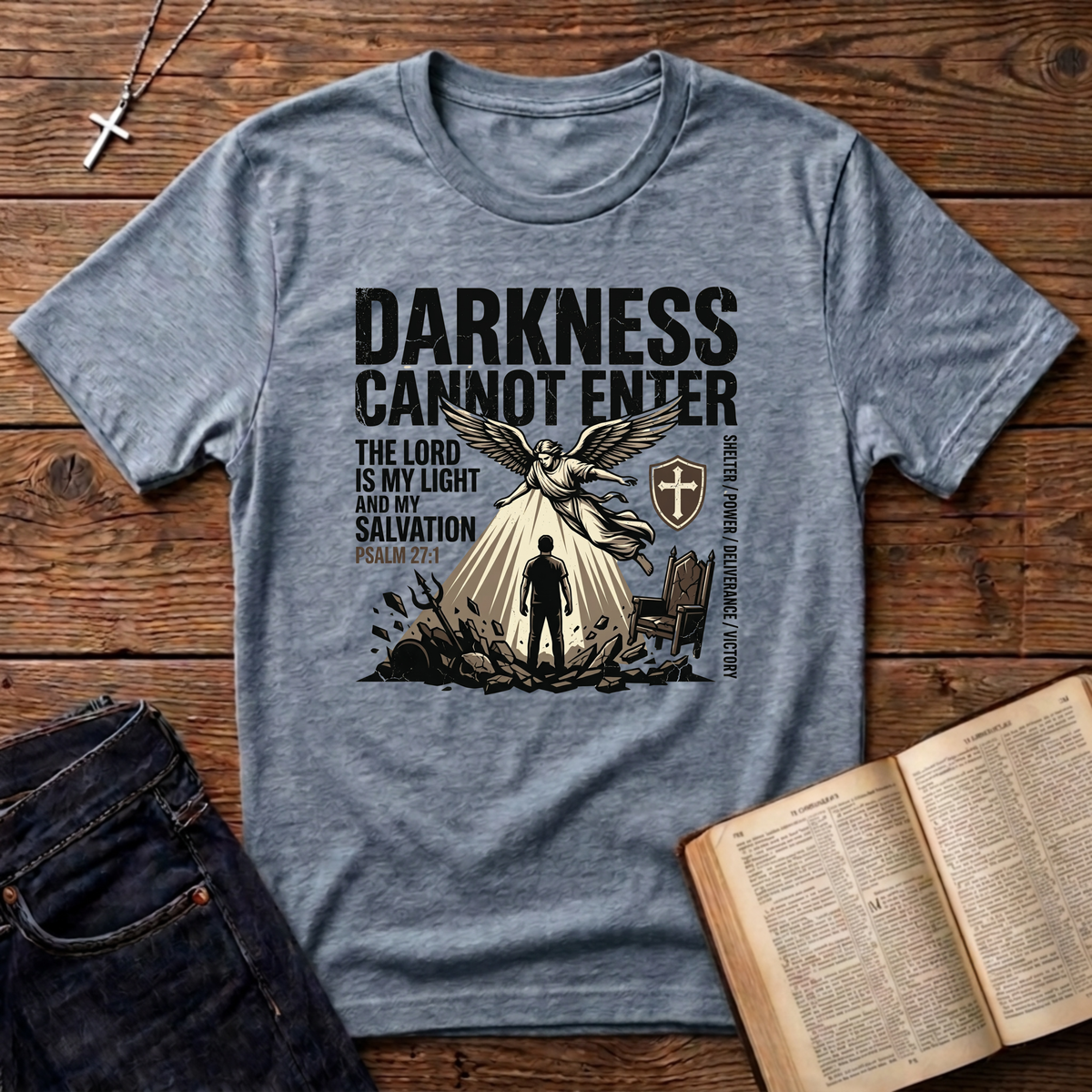 Darkness Cannot Enter T-Shirt