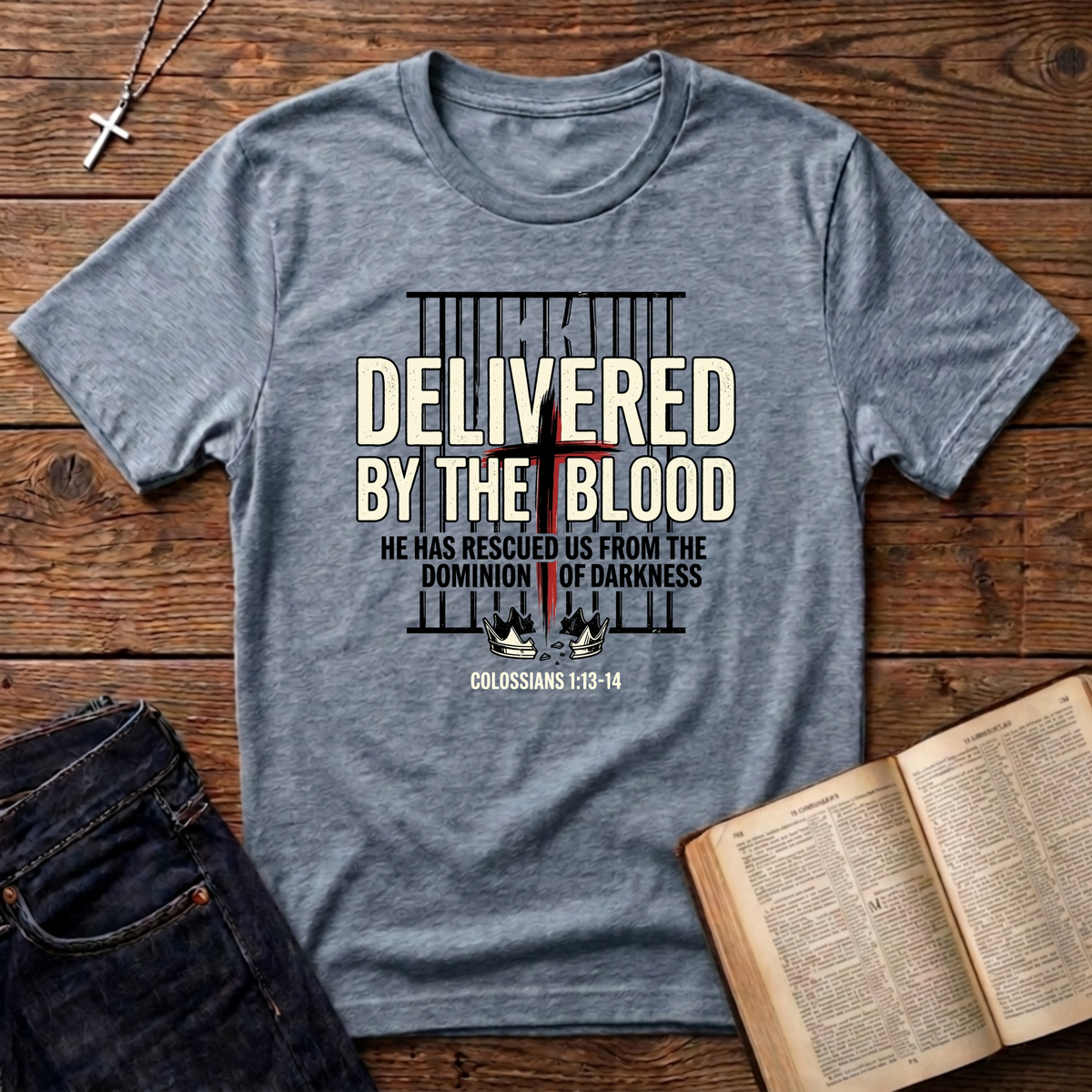 Delivered By The Blood T-Shirt