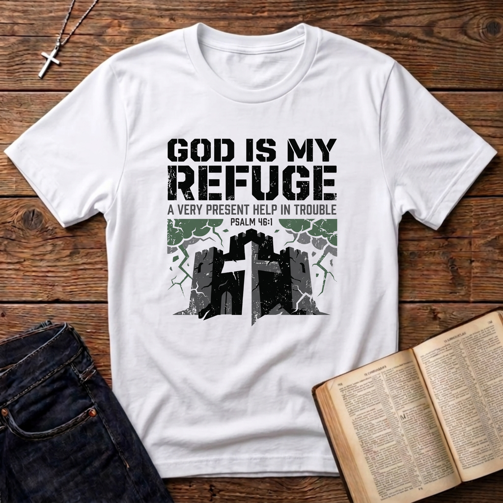 God Is My Refuge T-Shirt